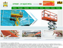 Tablet Screenshot of cityrent.pl